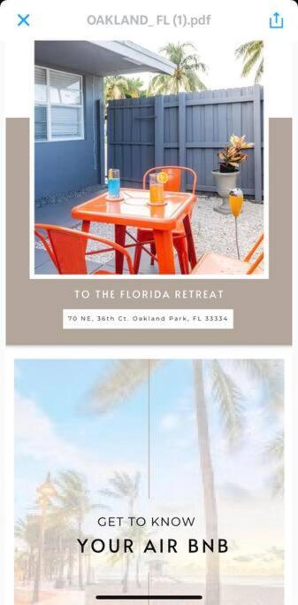 Cheerful 1-Bedroom 1Bath At Fort Lauderdale Fl 外观 照片